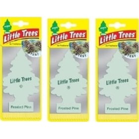 Resim Little Trees 3'Lü Set Frosted Pine - Buzlu Çam Oto Kokusu 