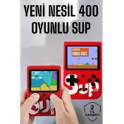 Resim Yeni Nesil Çocuklara Özel Sup 400 Oyunlu Mini El Konsolu 