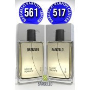 Resim Bargello 561 Erkek 50 ml Parfüm Edp Fresh + 517 Woody Erkek Parfüm 50 Ml EDP 