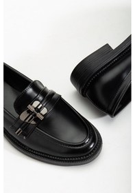 Resim Lucy Ortopedik Taban Deri Loafer Siyah 