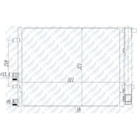 Resim Klima Radyatoru Kondenser Hyundai I20 1,4 Dizel 2008- 504607912 