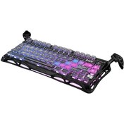 Resim Gravastar Mercury K1 Pro Rgb Kablosuz Mekanik Gaming Klavye, Alüminyum Çerçeveli, İngilizce Q, Galax 