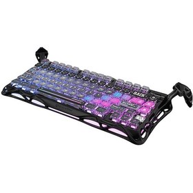 Resim Gravastar Mercury K1 Pro Rgb Kablosuz Mekanik Gaming Klavye, Alüminyum Çerçeveli, İngilizce Q, Galax 