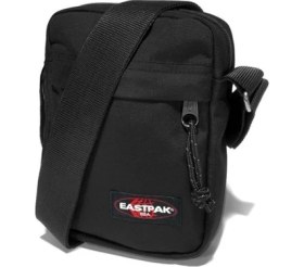 Resim Eastpak The One Siyah Postacı Çanta Standart Beden Fermuarlı Kapama ile Güvenli Taşıma 
