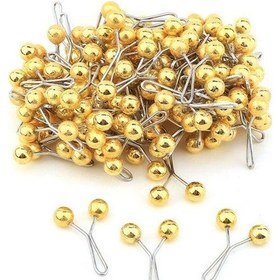 Resim Melodi Scarf Eşarp Şal Klipsi Gold 6 Adet Gold 