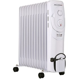 Resim Awox Dilimfit Plus 12 2500 W Yağlı Radyatör Beyaz 