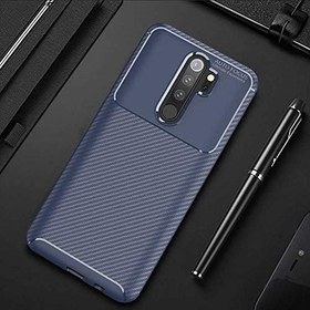 Resim UnDePlus Xiaomi Redmi Note 8 Pro ile uyumlu Kılıf Karbon Silikon Case 