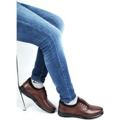 Resim Balayk 066 Taba %100 Deri Erkek Casual Spor Ayakkabı Taba 