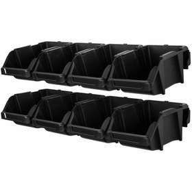 Resim mano S-10-Set 8Li Duvar Tipi Avadanlık Seti Siyah 