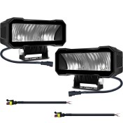 Resim CelestialCo 5 Inç LED Pods Işık Farlar LED Sürüş Spot Işık Sis Işığı Off-Road Atv Utv Kamyon Teknesi 80W 8000LM Iş Işığı (Yurt Dışından) 