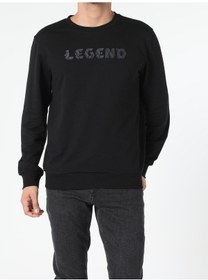 Resim Colin's Regular Fit Siyah Erkek Sweatshirt CL1055788_Q1.V2_BLK 