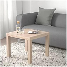 Resim Ikea LACK Yan sehpa, 55x55 cm, [Beyaz lekeli meşe efekti] 
