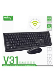 Resim pazariz Pazarız Lennox V31 Kablosuz Wirelles Klavye Mouse Set 