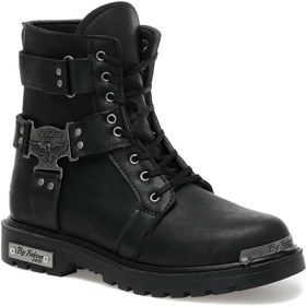 Resim Salvano 2pr Siyah Erkek Biker Bot 