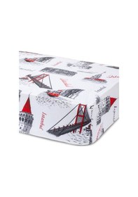 Resim 50Cm X 80Cm Lastikli Fitted Bebek Ve Çocuk Yatak Çarşafı (538317247) 