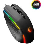 Resim sommeow Rampage Smx-52 Broker Usb Siyah Rgb Işıklı 7200 Dpi Gaming Oyuncu Mouse 