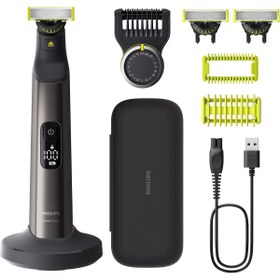 Resim Philips Oneblade Pro 360 Qp6652/30 Tıraş Makinesi, Elektrikli Sakal Düzeltici Ve Vücut Bakım Seti 