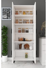 Resim Esmopa Mobilya Çok Amaçlı Kiler Ayakkabılık Dolabı 