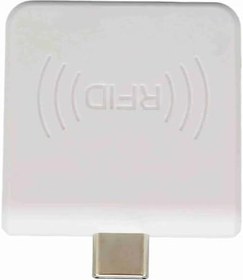 Resim Shanrya RFID Kimlik Cep Telefonu Kart Okuyucu, Dayanıklı Ve Kararlı Tak Ve Çalıştır Cep Telefonları Için Yüksek İletim Verimliliği Kart Okuyucu (Beyaz) 