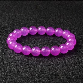 Resim Embracenaturereiki Doğal Taş Bileklik Erkek/kadın Çakra Kuvars Akik Ametist Enerji Şifa Black Gun Kaplama 19cm Yellow 