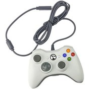 Resim Windows 7/8/10 İçin Pc Denetleyicisi İçin Beyaz Usb Kablolu Titreşim Gamepad Joystick Hayır 