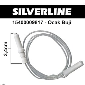 Resim Silverline Uyumlu Esty Ocak Çakmak Ateşleme Bujisi Buji 15400009817 - 360364840 