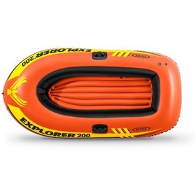 Resim Şişme Bot Seti - Intex - Explorer 200 - 185cm - 2 Kişilik (58331) 