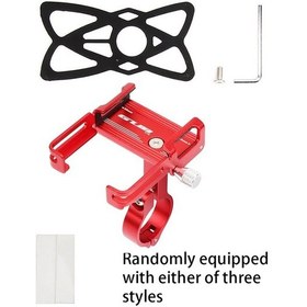 Resim Dayanıklı Kullanım P10 Alüminyum Alaşımlı Akıllı Telefon Motosiklet Bisiklet Bisiklet Telefon Tutucu 