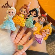 Resim 1 Disney Prenses Yuvarlak Tükenmez Kalem, Elsa, Jasmine ve Pamuk Prenses karakterlerinden ilham alan sevimli bebek tasarımlı. Parti hediyeleri, ofis malzemeleri veya okul ödülleri için ideal 