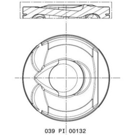 Resim Mahle Matrixzn Motor Piston Segman 0.50 P207-P208-P308-P508-P2008-P3008-P5008-RZC-C4-C5-DS3-DS4 1.6 Thp Ep6 77.50 
