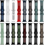 Resim Kelebek Tokası Çift Tonlu Sıvı Silikon İzleme Bandı İçin Elma İzleme Ultra 49mm & Watch Ultra 2 49mm & 7 Akıllı Saat Aks. 47648343 