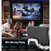 Resim P4 Plus Bluetooth Titreşimli Ps4/ps5 Uyumlu Pc Telefon Joystick Kablosuz Oyun Kolu Siyah - Lisinya 