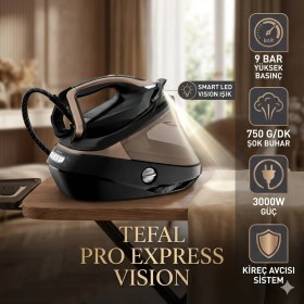 Resim Tefal Pro Express Vision Buhar Kazanlı Ütü 