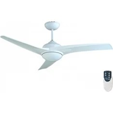 Resim Kaşkar Taflan Uzaktan Kumandalı Beyaz 3 Kanatlı Lambalı Avizeli Tavan Vantilatörü goodheme LINTO 