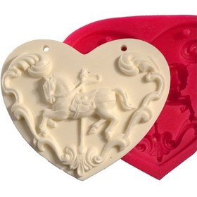 Resim Silikon Kalıp Atlı Karınca Askılıklı 