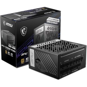 Resim MSI MPG A1000G PCIE5 1000W 80+ GOLD POWER SUPPLY MSI MPG A1000G PCIE5 1000W 80+ GOLD POWER SUPPLY