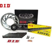 Resim Dıd Zincir Dişli Seti Suzukı Dl V-strom / Xt 650 Cc 2004-2006 / Zincir : Dıd-525vx3 Çelik -116 / Dişli: Jt 15t-47t 