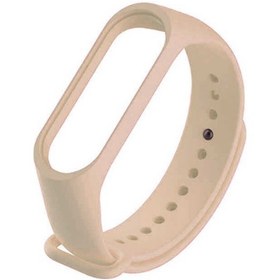 Resim Ekılıf - Xiaomi Mi Band 4 Uyumlu - Kordon Silikon Kordon - Pembe Açık 