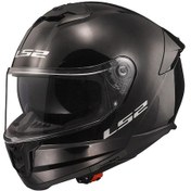 Resim Ls2 Stream 2 Full Face Motosiklet Kaskı 66871 Siyah 