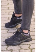 Resim Pabuçhan 0707 Trekking Su Geçirmez Erkek Spor Ayakkabı Siyah 