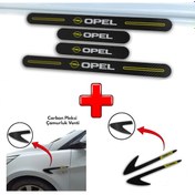 Resim Opel Grandland Uyumlu Carbon Kapı Eşiği + Carbon Çamurluk Venti (552309315) 