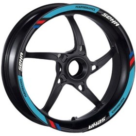 Resim KANUNİ KANUNİ SEHA 150 2022 - 2023 UYUMLU JANT ŞERİDİ MAVİ 