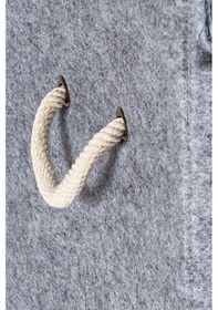 Resim Digithome Keçe Kapaklı Çamaşır Sepeti 55x41x30 Cm Gri - 103488 C1-1-152 Diğer 