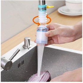 Resim Su Tasarruflu Musluk Başlığı 360 Döner Filtreli 1 