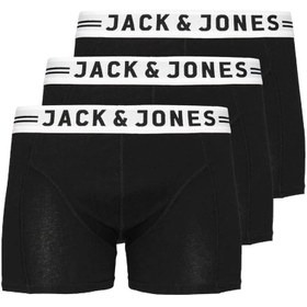 Resim Jack&Jones Sense Trunks 3'lü Erkek Boxer 12081832 (12081832) 