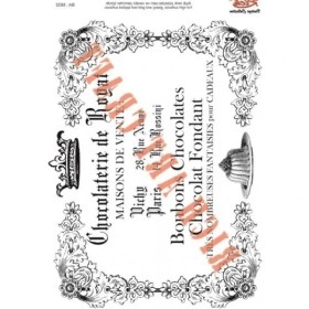 Resim Belle Fusion Mey Ithalat® Rich 1330 Vintage Kolay Transfer 23X33 cm 