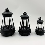 Resim 1 adet, Güneş enerjili mini fener, açık avlu gece lambası, bahçe dekoratif ışık, LED asma ağaç atmosfer lambası 