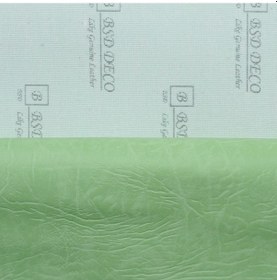 Resim Döşemelik Yeşil Renk Suni Deri Oto Döşeme Mobilya Sandalye 