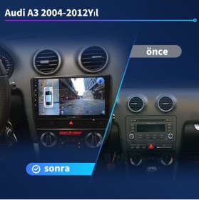 Resim Audi A3 (2005-2012) MULTİMEDYA CARPLAY 6GB RAM 128GB HAFIZA 8 ÇEKİRDEK TS10 İŞLEMCİ 