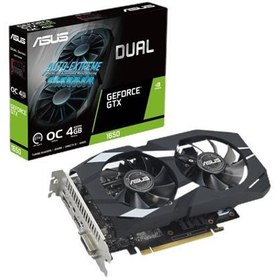 Resim Asus GeForce GTX1650 OC Dual DUAL-GTX1650-O4GD6-P-EVO 4GB GDDR6 128 Bit Ekran Kartı 